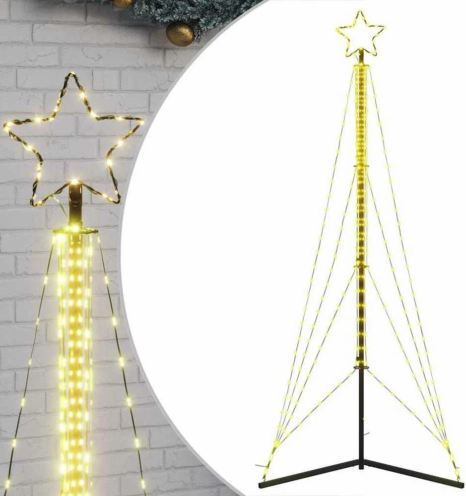 LED Kalėdų eglutė 483 LED Šiltai Balta 240 cm
