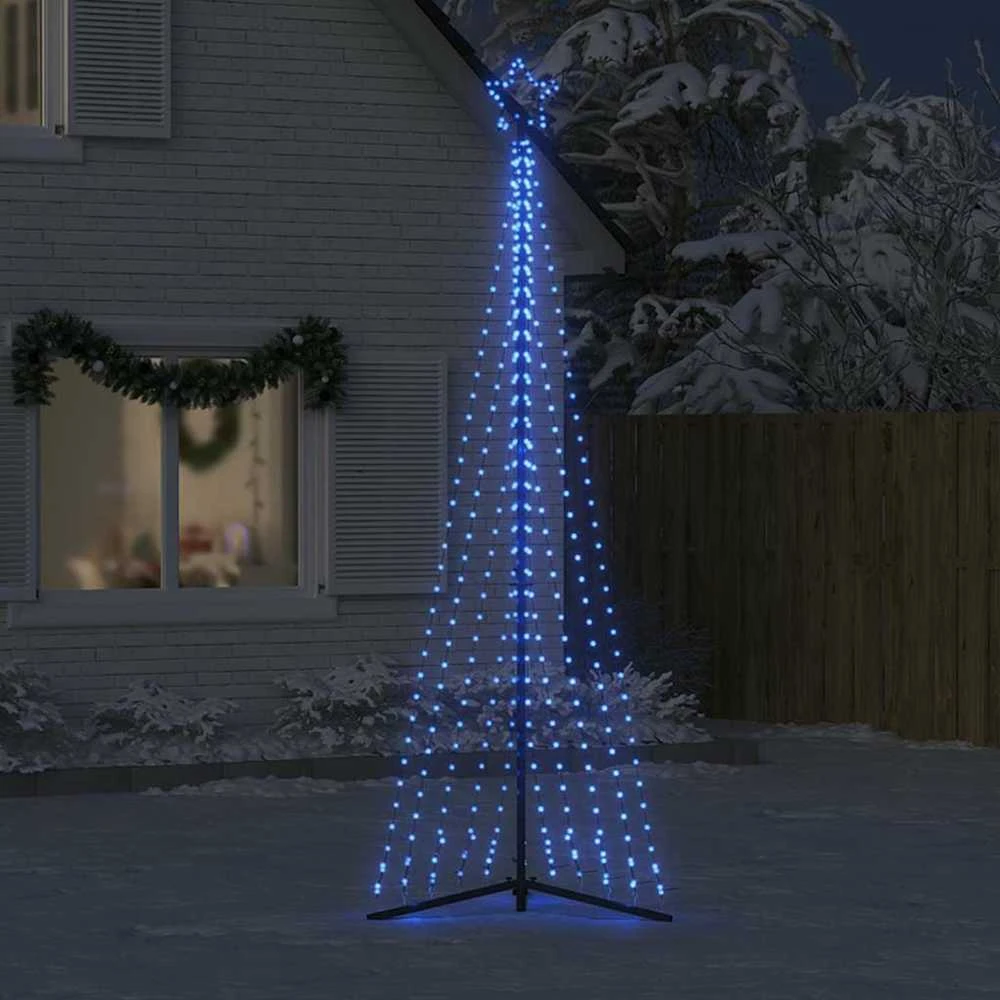 LED Kalėdų eglutė 495 LED Mėlyna 300,5 cm