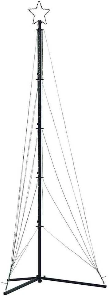LED Kalėdų eglutė 525 LED Spalvingi 302 cm