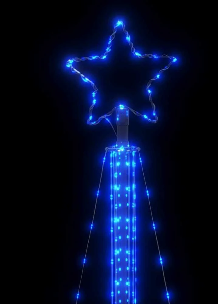 LED Kalėdų eglutė 525 LED Mėlyna 302 cm