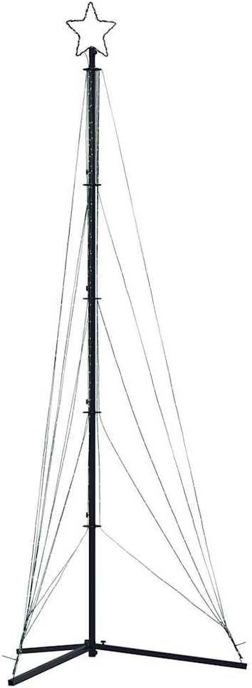 LED Kalėdų eglutė 525 LEDs Šilta Balta 302 cm