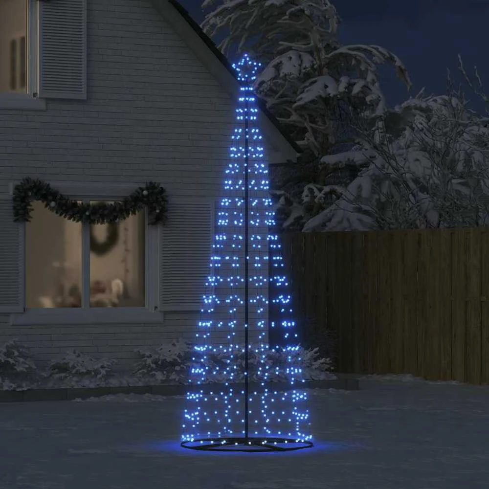 LED Kalėdų eglutė 550 LED Mėlyna 300 cm