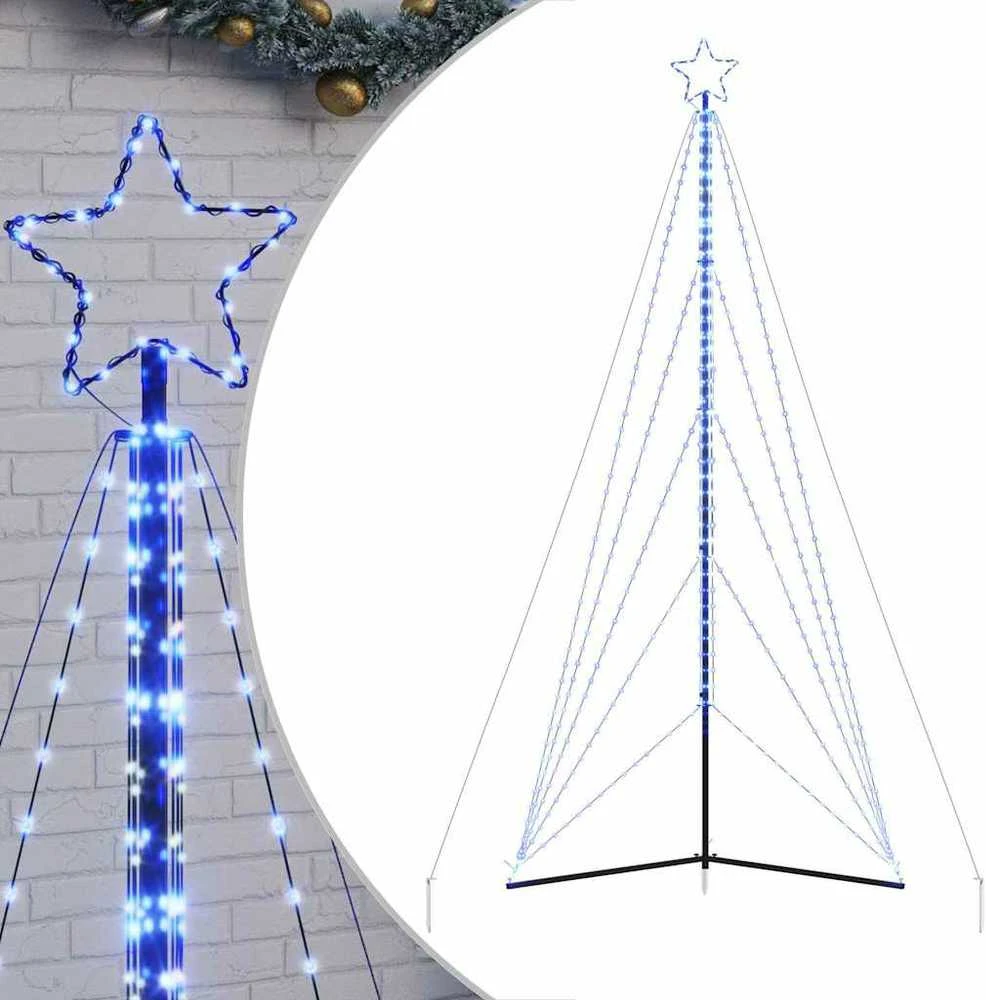 LED Kalėdų eglutė 615 LED Mėlyna 404,5 cm