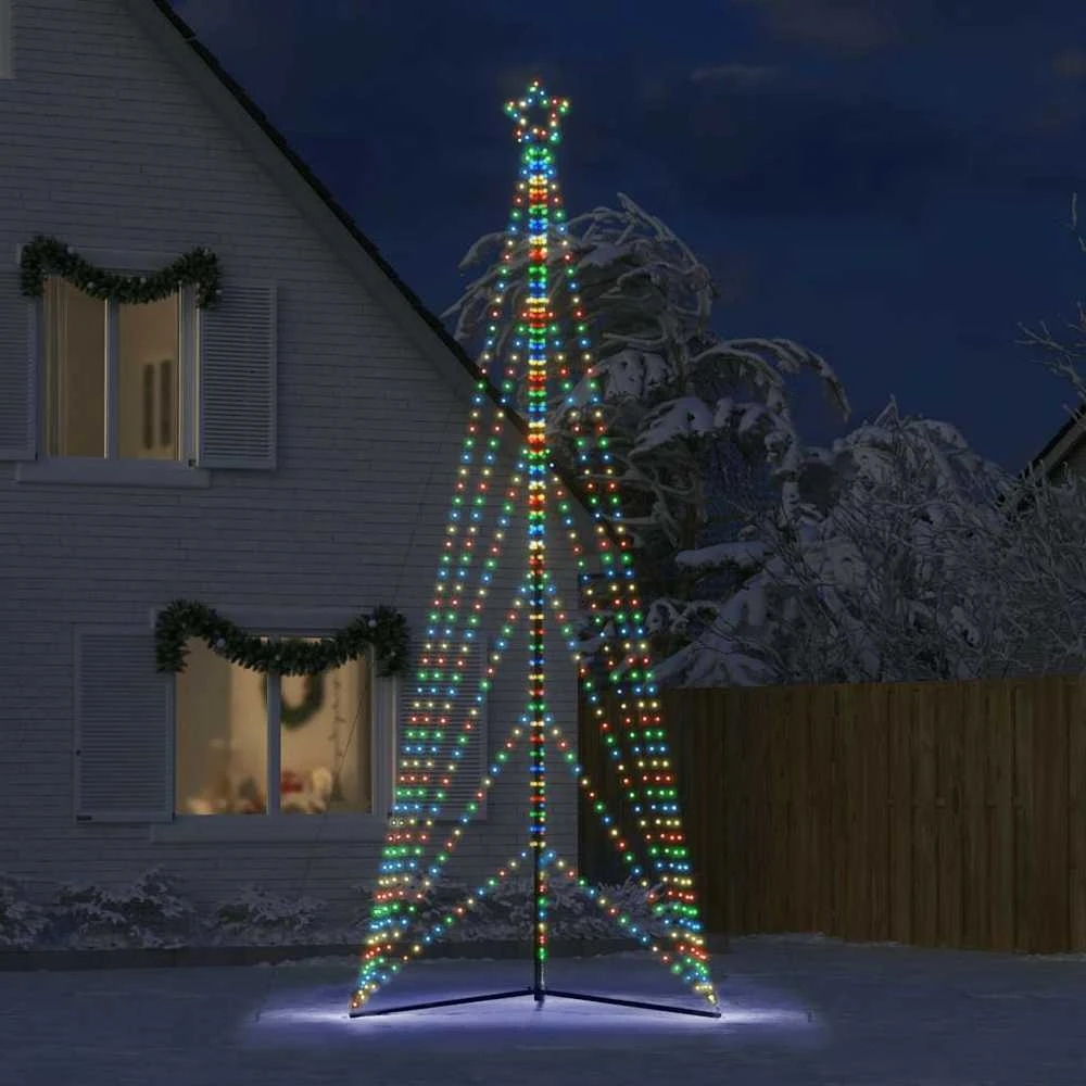 LED Kalėdų eglutė 861 LED Spalvinga 478 cm