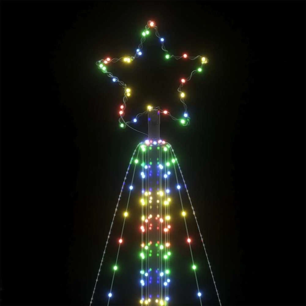 LED Kalėdų eglutė 861 LED Spalvinga 478 cm