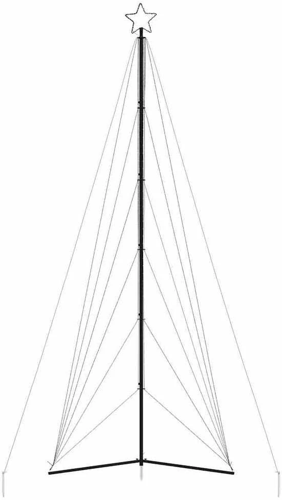 LED Kalėdų eglutė 861 LED Spalvinga 478 cm