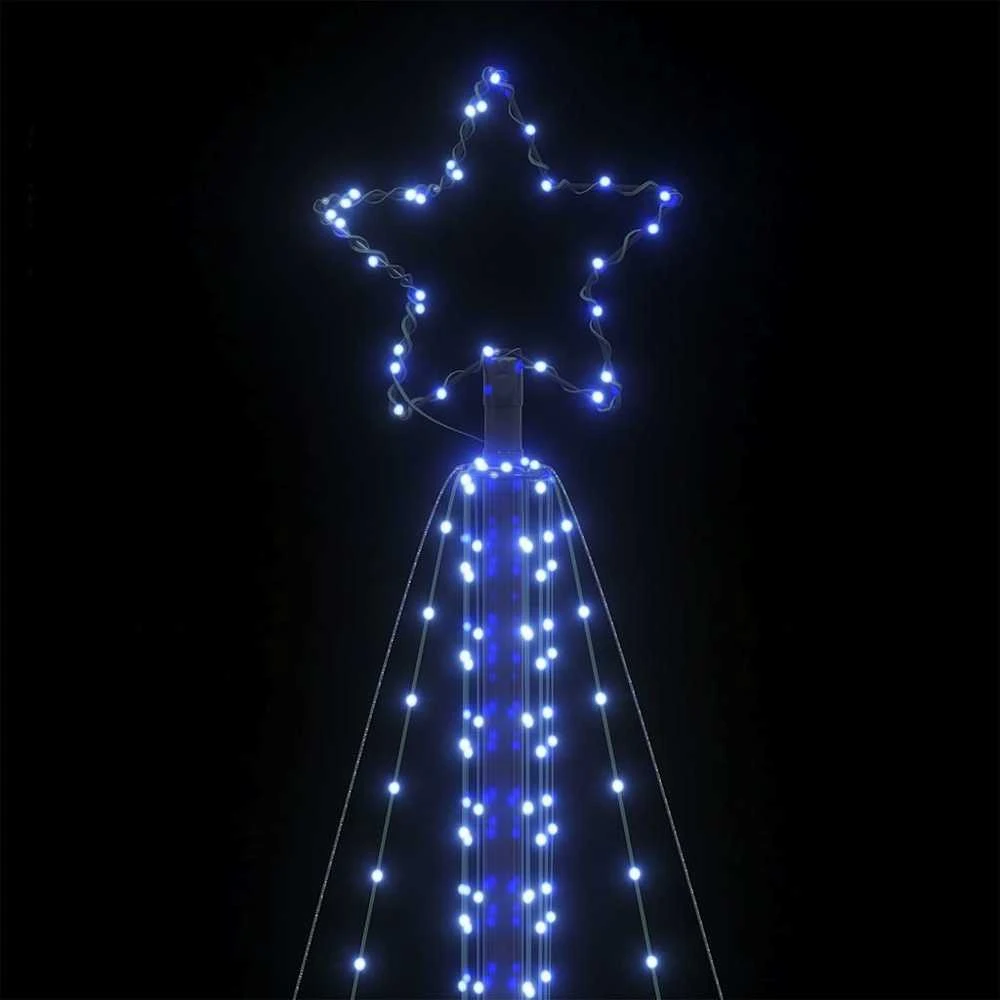 LED Kalėdų eglutė 861 LED Mėlyna 478 cm