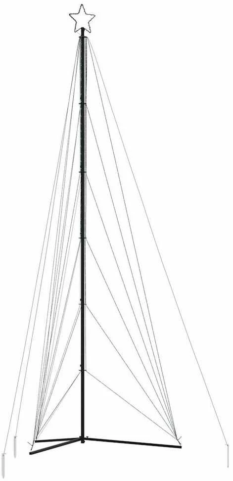 LED Kalėdų eglutė 861 LED Mėlyna 478 cm