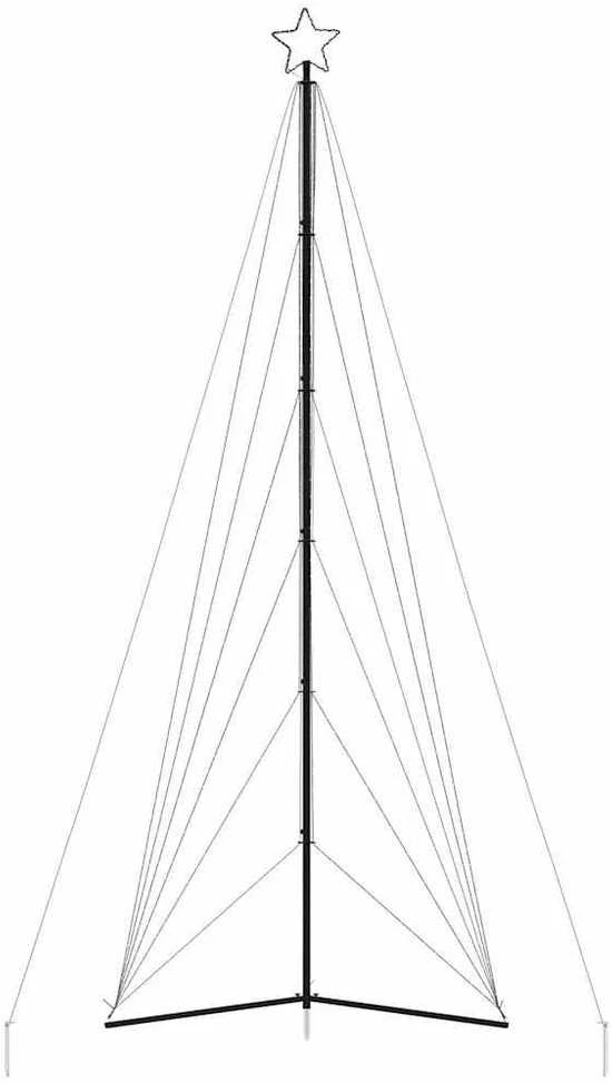 LED Kalėdų eglutė 861 LED Šalta Balta 478 cm