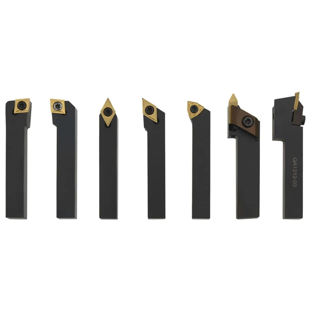 Grąžtas Tekinimo įrankių rinkinys, 12 dalių, 12x12mm, 80mm