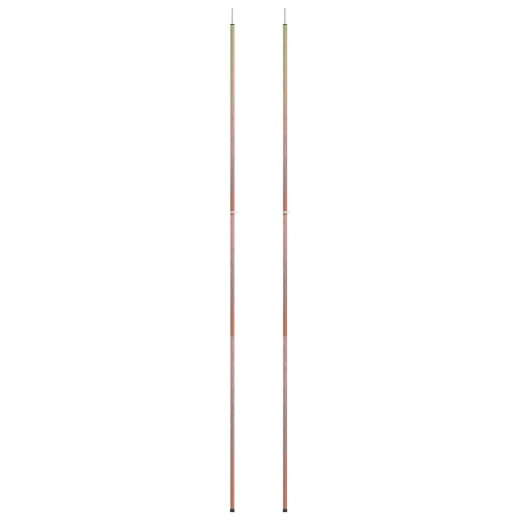 Teleskopiniai palapinės strypai, 2vnt., 170-255cm, plienas