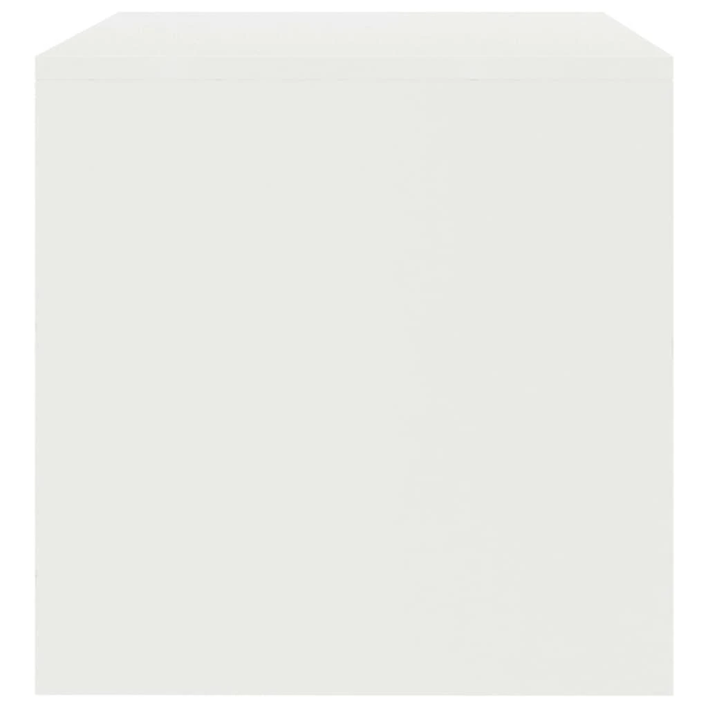 TV staliukas Televizoriaus spintelė, balta, 100x40x40cm, apdirbta mediena