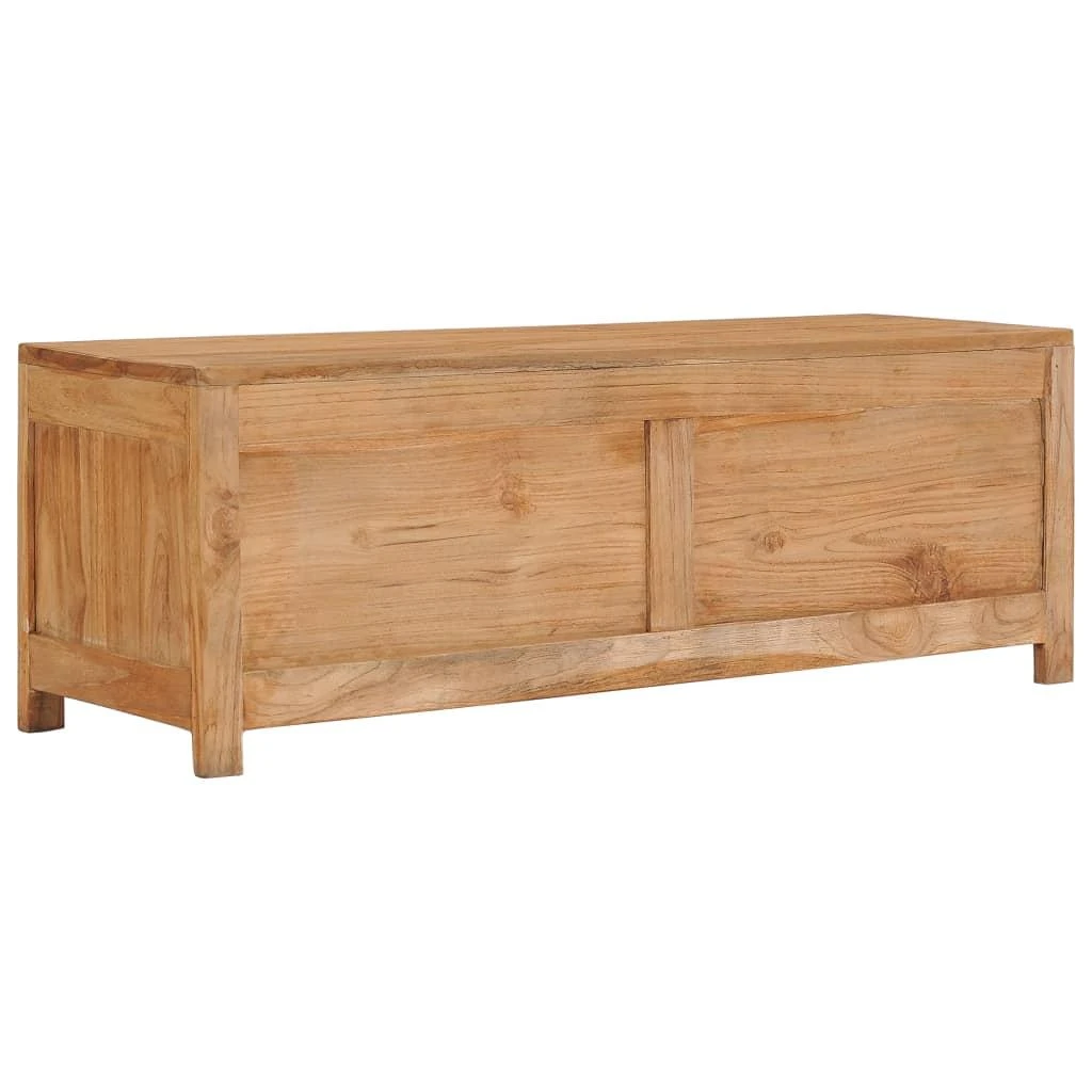 TV staliukas Televizoriaus spintelė, 100x30x35cm, tikmedžio medienos masyvas