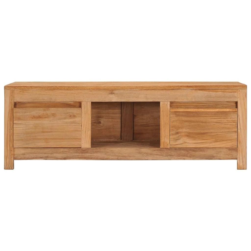 TV staliukas Televizoriaus spintelė, 100x30x35cm, tikmedžio medienos masyvas