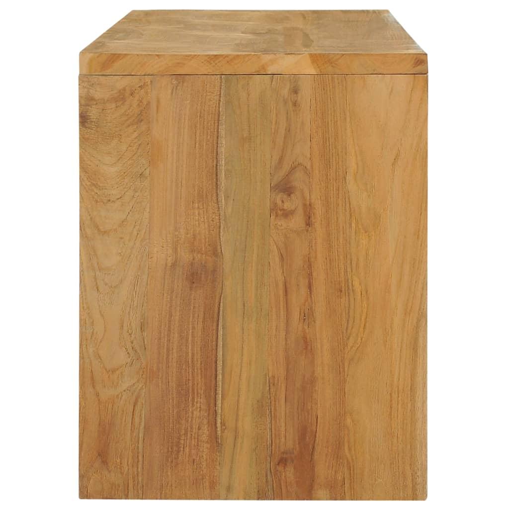 TV staliukas Televizoriaus spintelė, 100x30x45cm, tikmedžio medienos masyvas