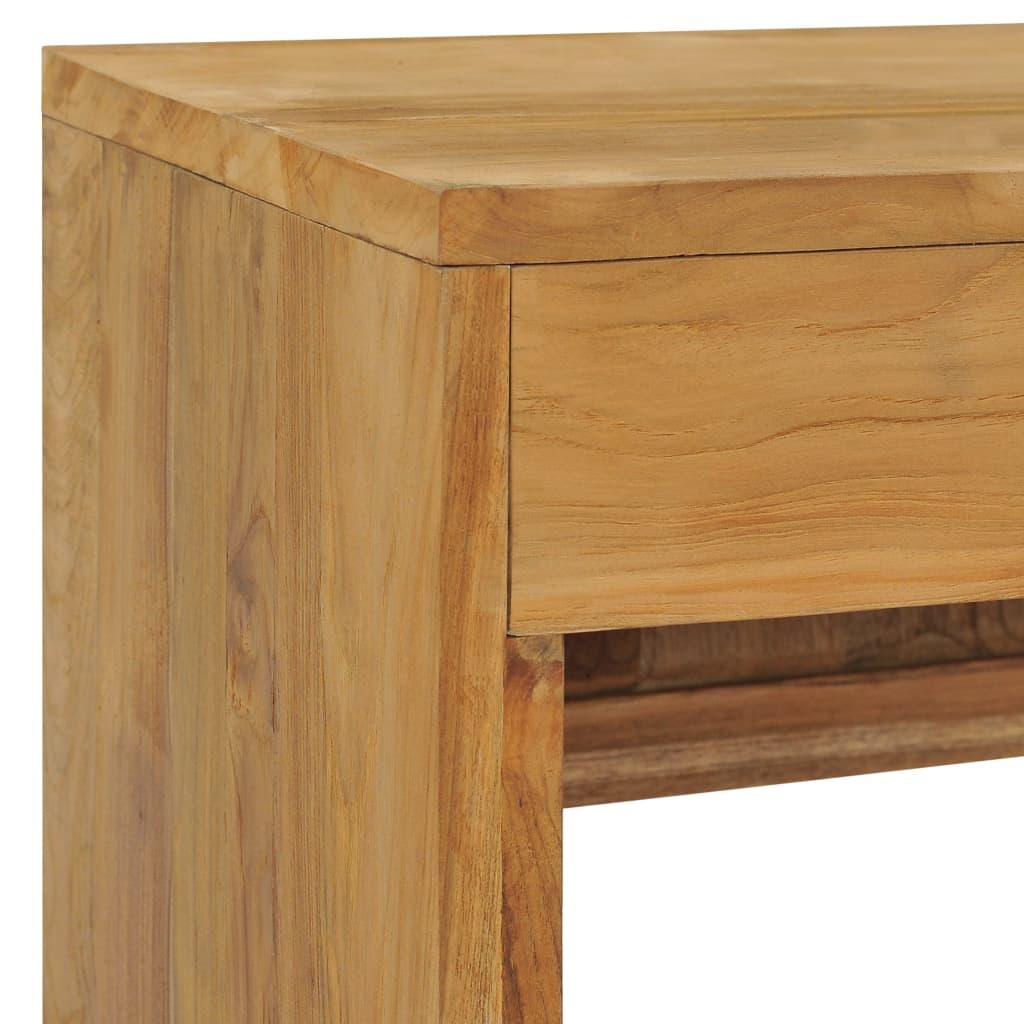 TV staliukas Televizoriaus spintelė, 100x30x45cm, tikmedžio medienos masyvas