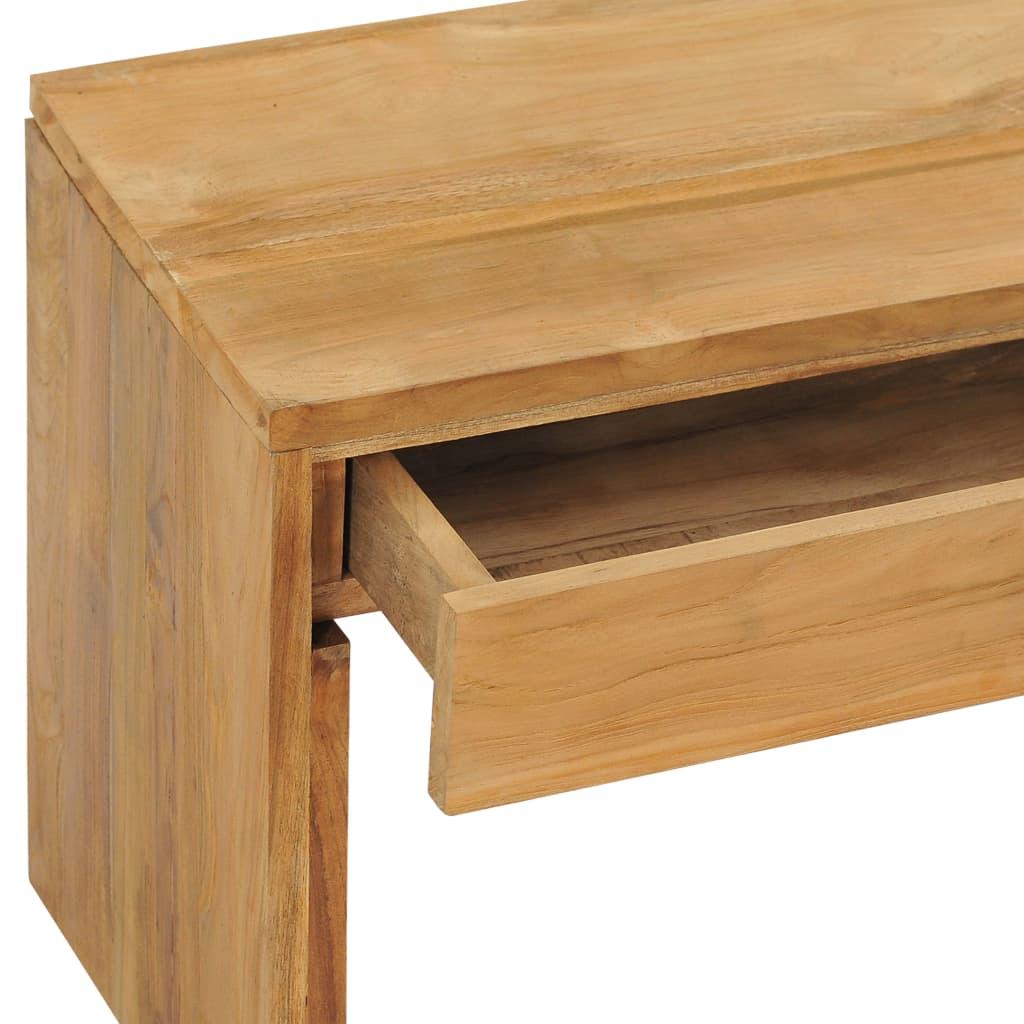 TV staliukas Televizoriaus spintelė, 100x30x45cm, tikmedžio medienos masyvas