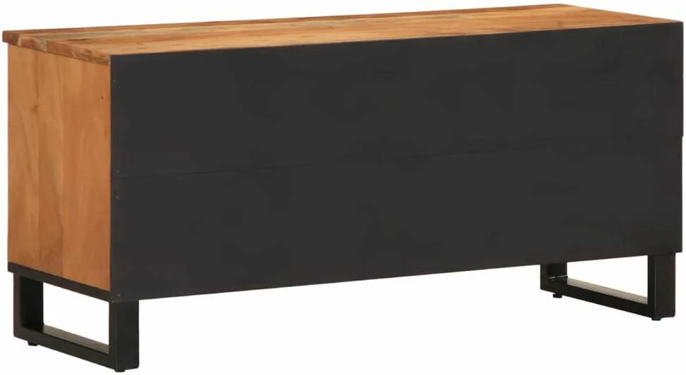 Televizoriaus spintelė, 100x34x46cm, akacijos medienos masyvas