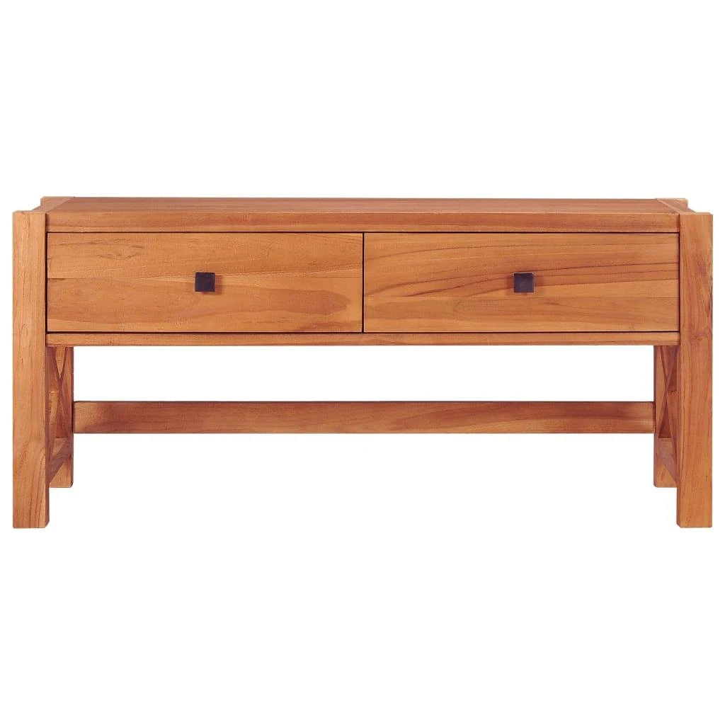 TV staliukas Televizoriaus spintelė, 100x40x45cm, tikmedžio mediena