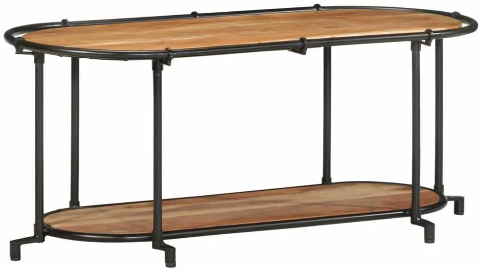 Televizoriaus spintelė, 100x42x40cm, akacijos medienos masyvas