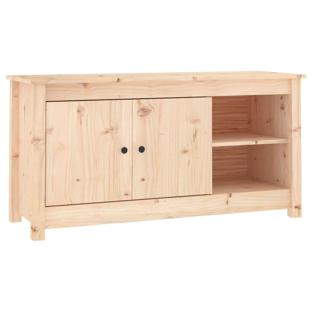 TV staliukas Televizoriaus spintelė, 103x36,5x52cm, pušies medienos masyvas