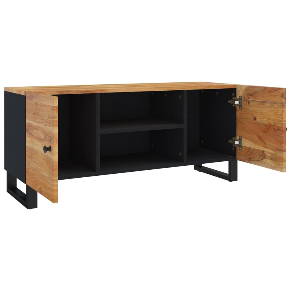 TV staliukas Televizoriaus spintelė, 105x33x46cm, akacijos medienos masyvas