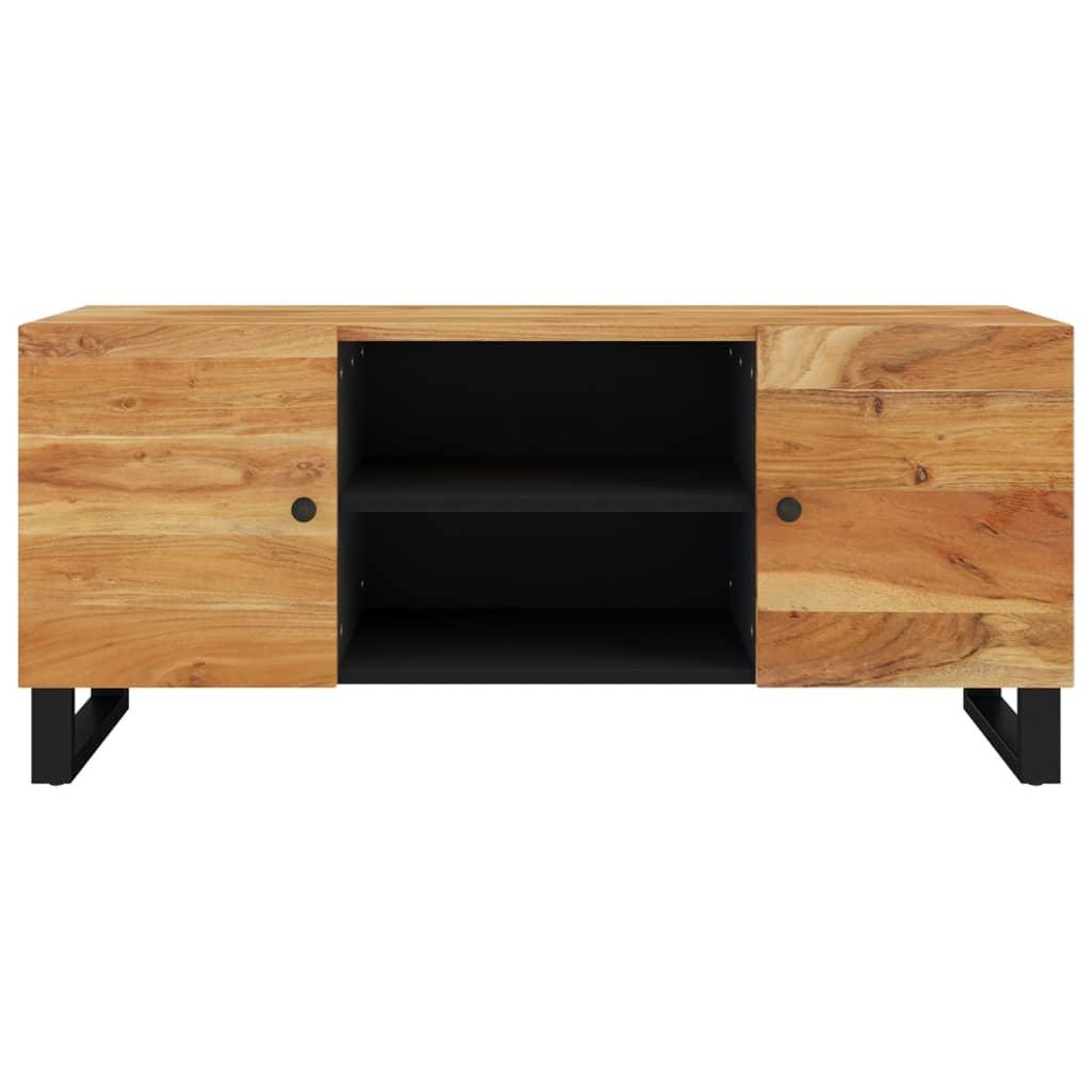 TV staliukas Televizoriaus spintelė, 105x33x46cm, akacijos medienos masyvas