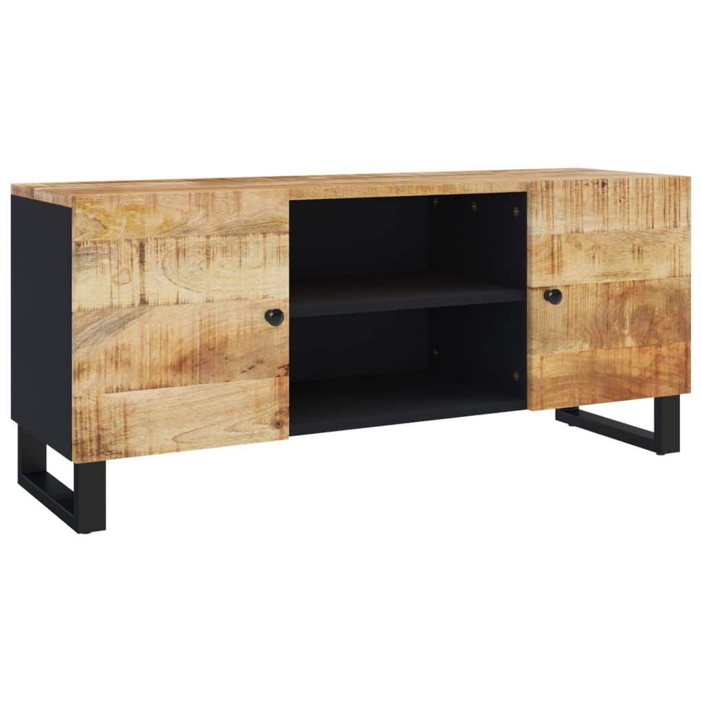 TV staliukas Televizoriaus spintelė, 105x33x46cm, mango medienos masyvas