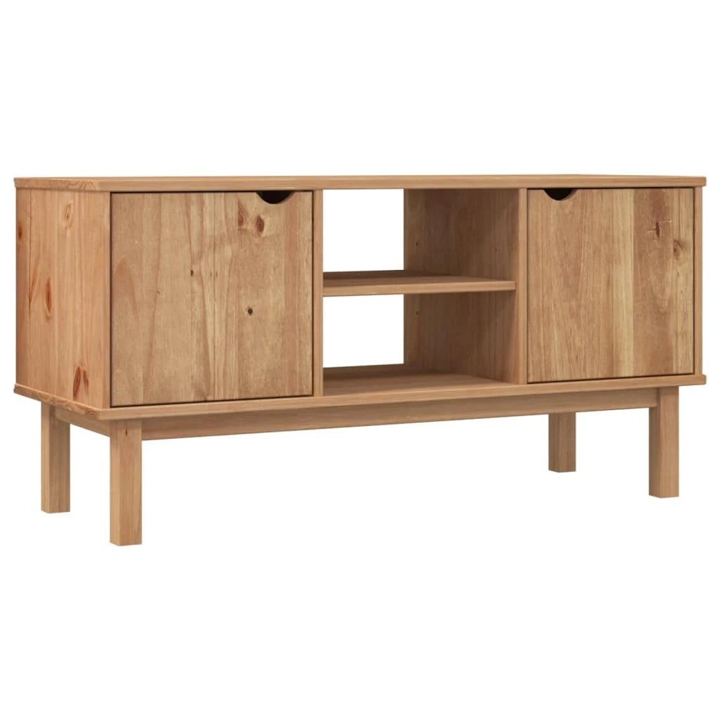 TV staliukas Televizoriaus spintelė OTTA, 113,5x43x57cm, pušies masyvas