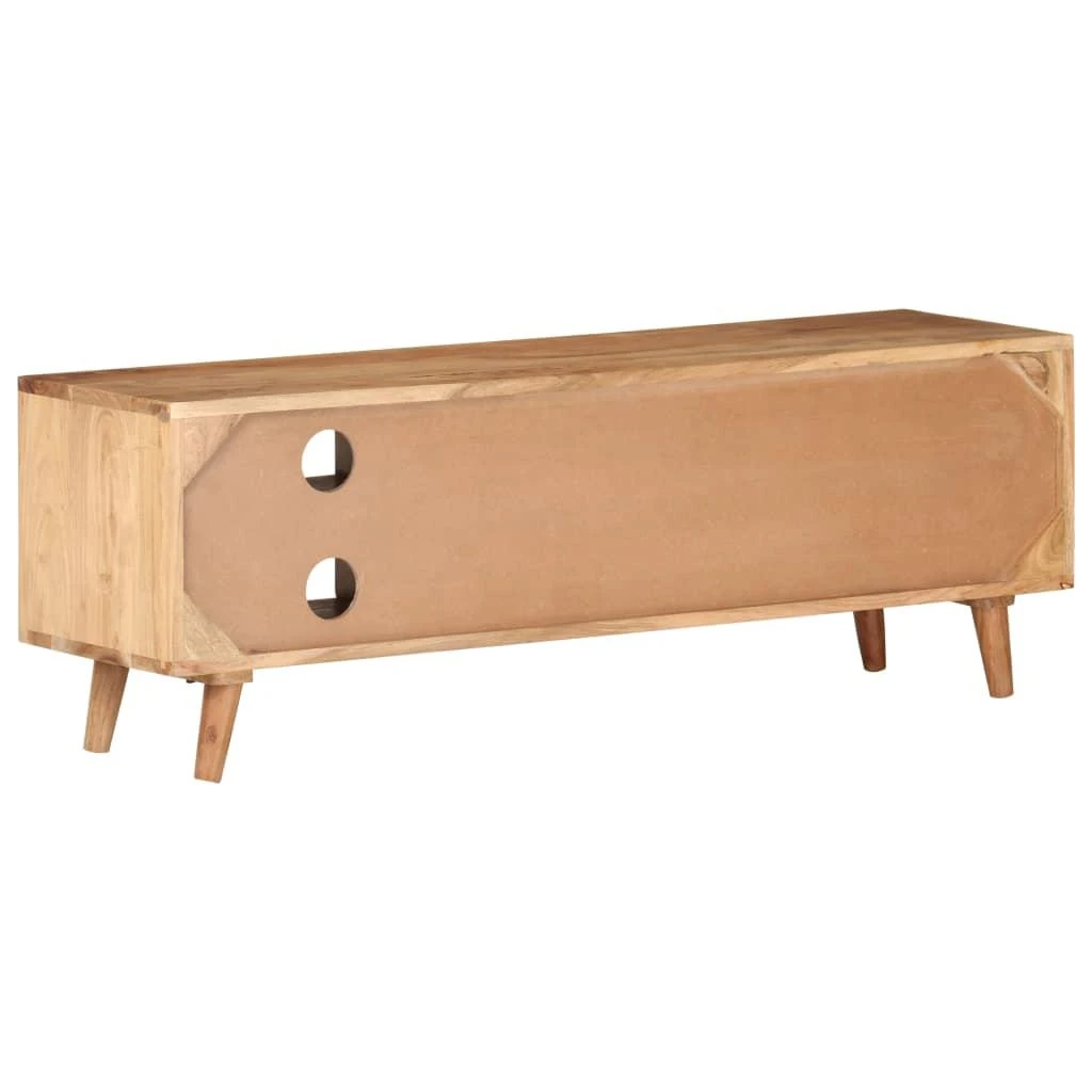 TV staliukas Televizoriaus spintelė, 115x30x39cm, akacijos medienos masyvas