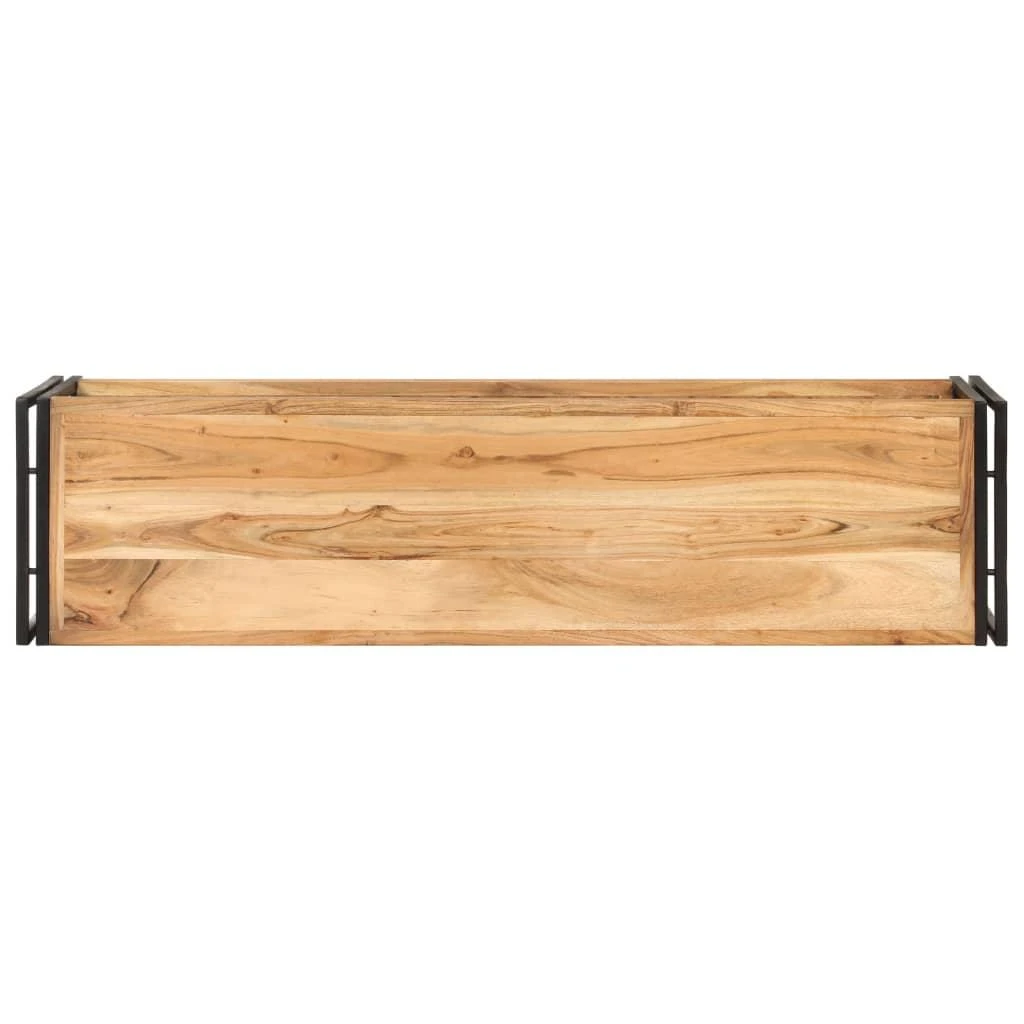 TV staliukas Televizoriaus spintelė, 120x30x40cm, akacijos medienos masyvas