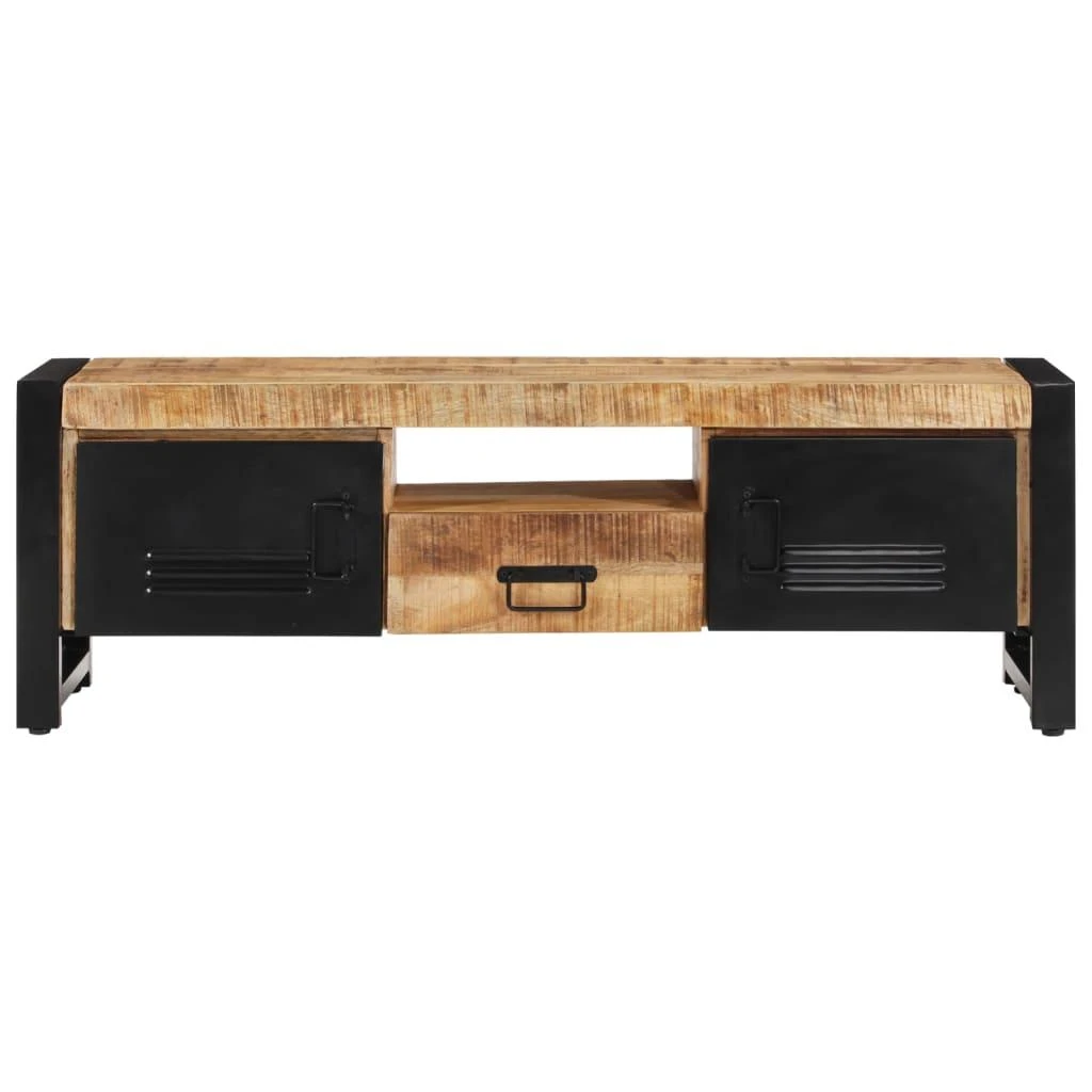 TV staliukas Televizoriaus spintelė, 120x30x40cm, mango medienos masyvas