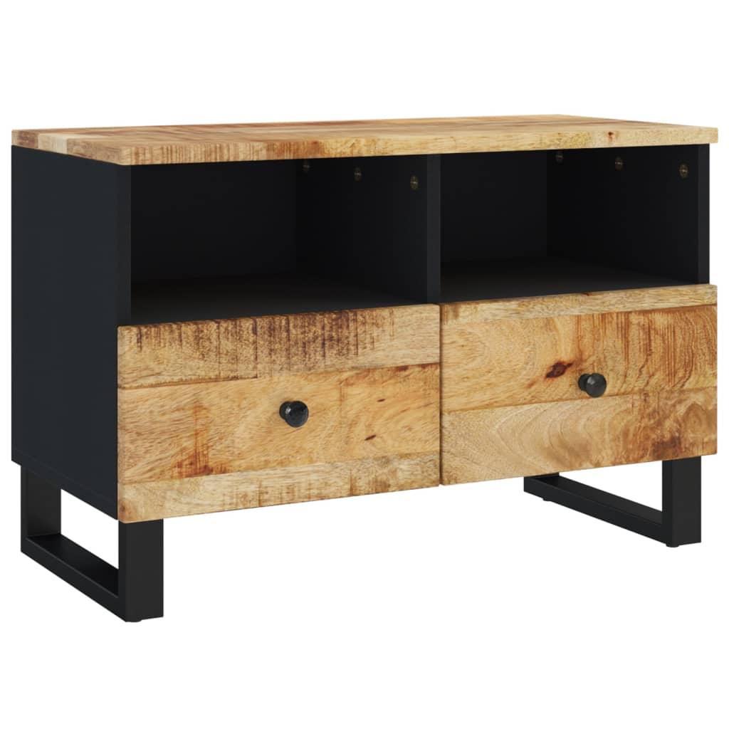 TV staliukas Televizoriaus spintelė, 70x33x46cm, mango medienos masyvas