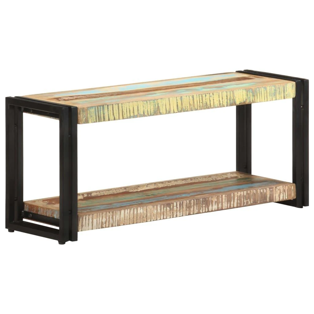TV staliukas Televizoriaus spintelė, 90x30x40cm, perdirbtos medienos masyvas