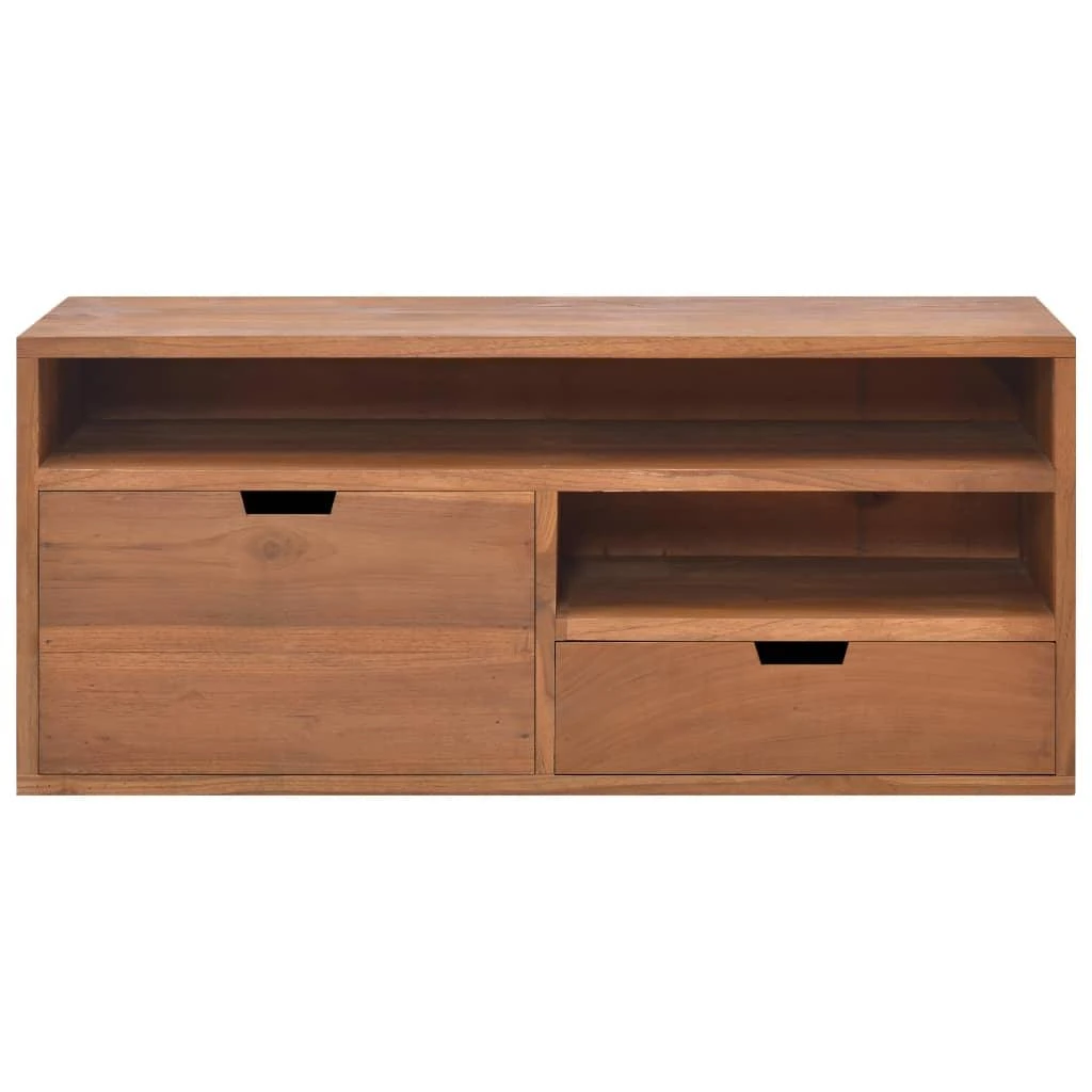 TV staliukas Televizoriaus spintelė, 90x30x40cm, tikmedžio medienos masyvas