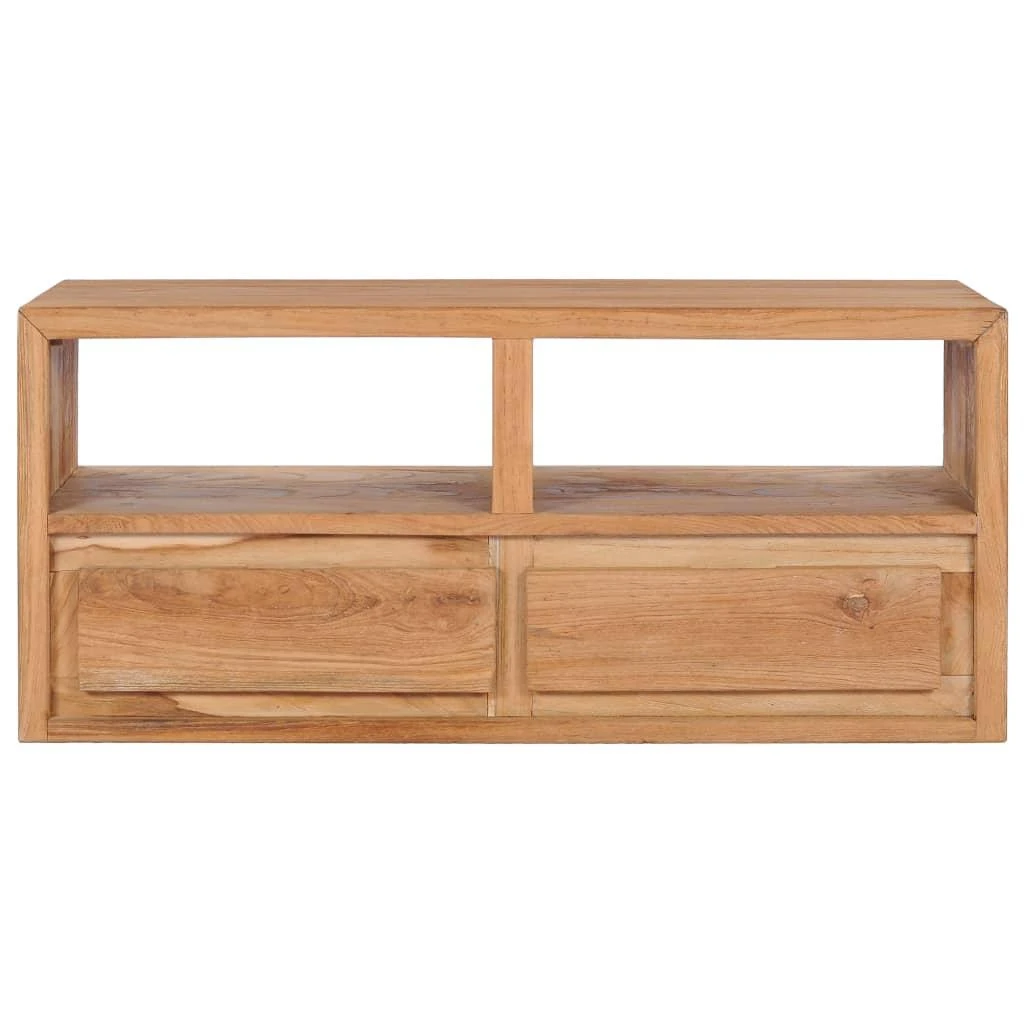 TV staliukas Televizoriaus spintelė, 90x30x40cm, tikmedžio medienos masyvas