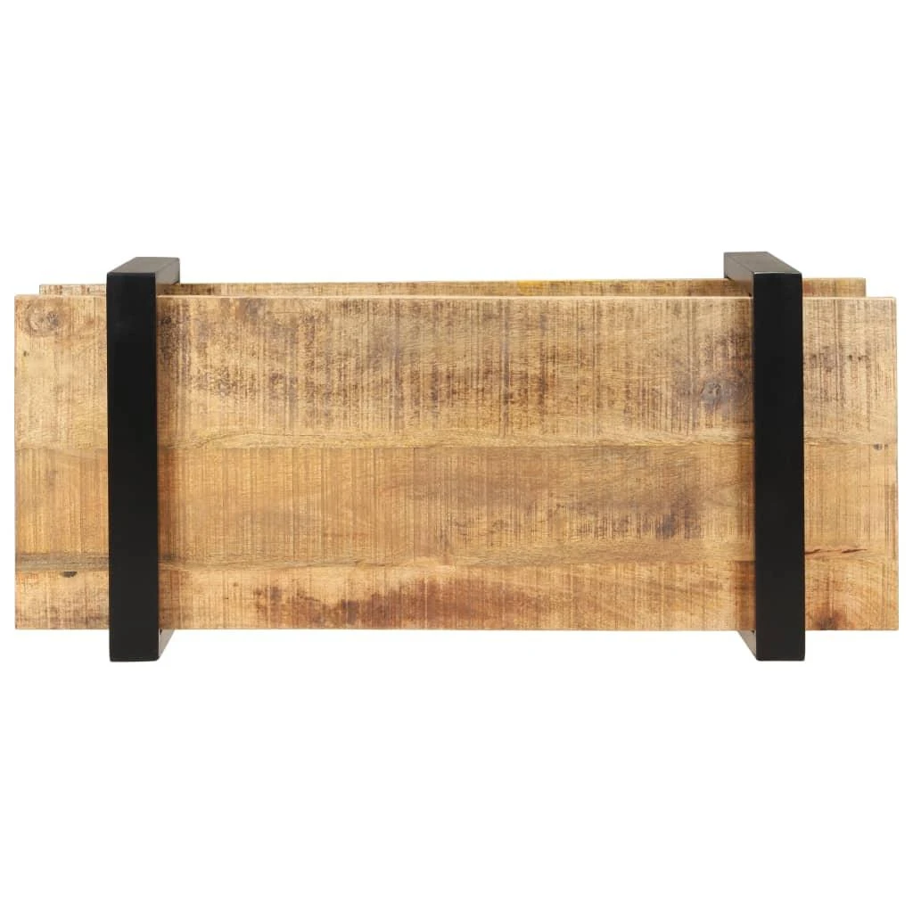 TV staliukas Televizoriaus spintelė, 90x40x40cm, neapdorota mango mediena