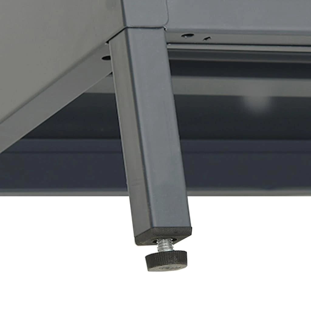TV staliukas Televizoriaus spintelė, antracito, 105x35x52cm, plienas/stiklas