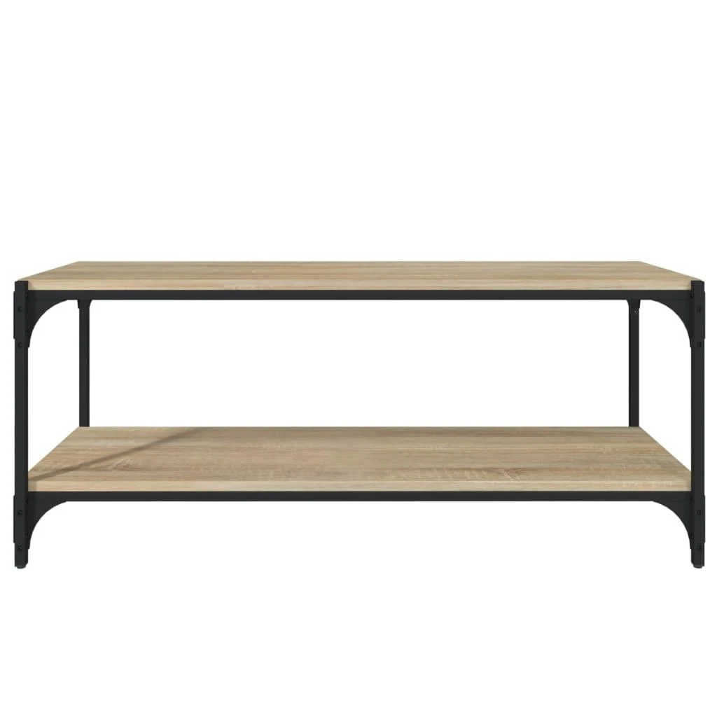 TV staliukas Televizoriaus spintelė, ąžuolo, 100x33x41cm, mediena ir plienas