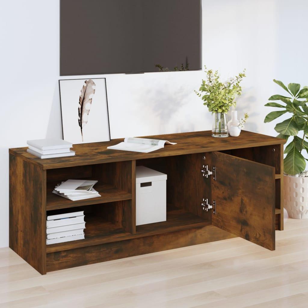 TV staliukas Televizoriaus spintelė, ąžuolo, 102x35,5x35,5cm, mediena