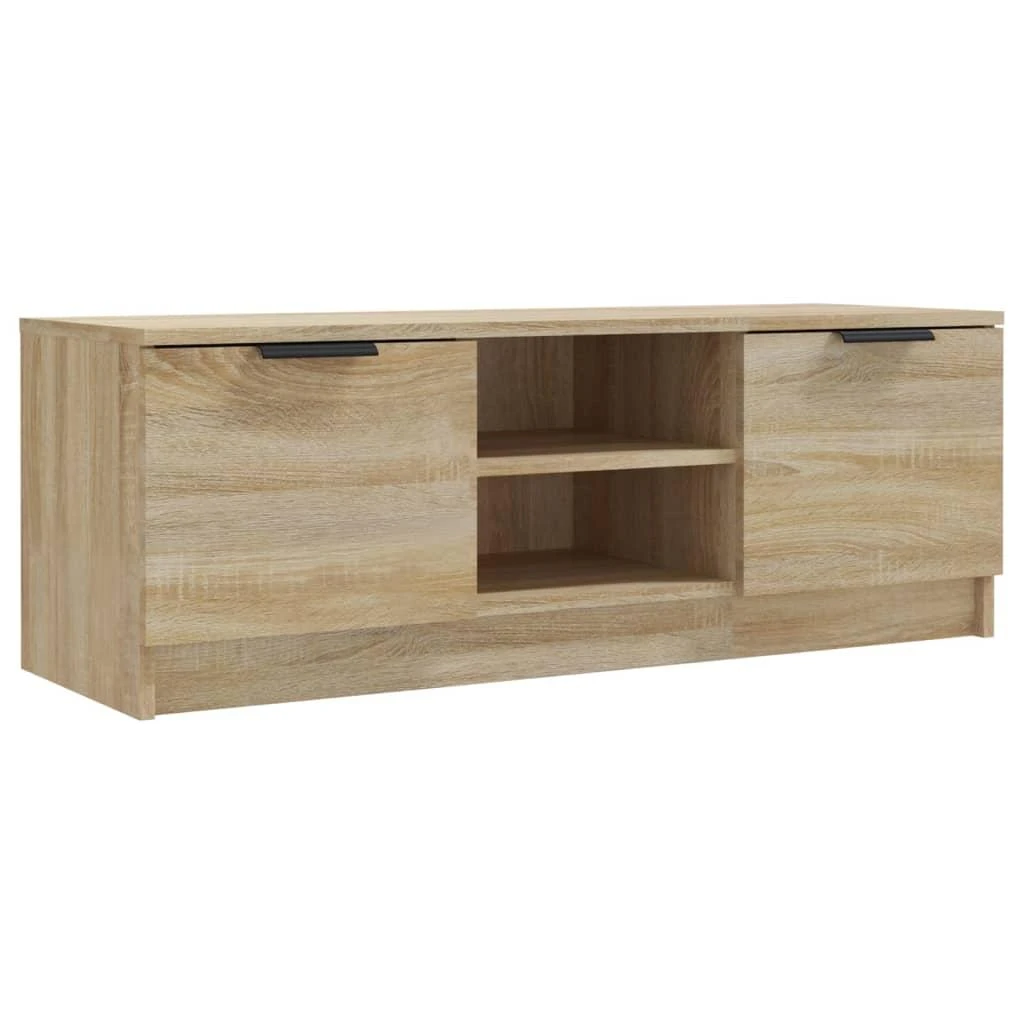 TV staliukas Televizoriaus spintelė, ąžuolo, 102x35x36,5cm, apdirbta mediena