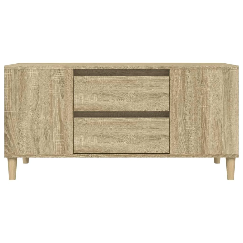 TV staliukas Televizoriaus spintelė, ąžuolo, 102x44,5x50cm, apdirbta mediena