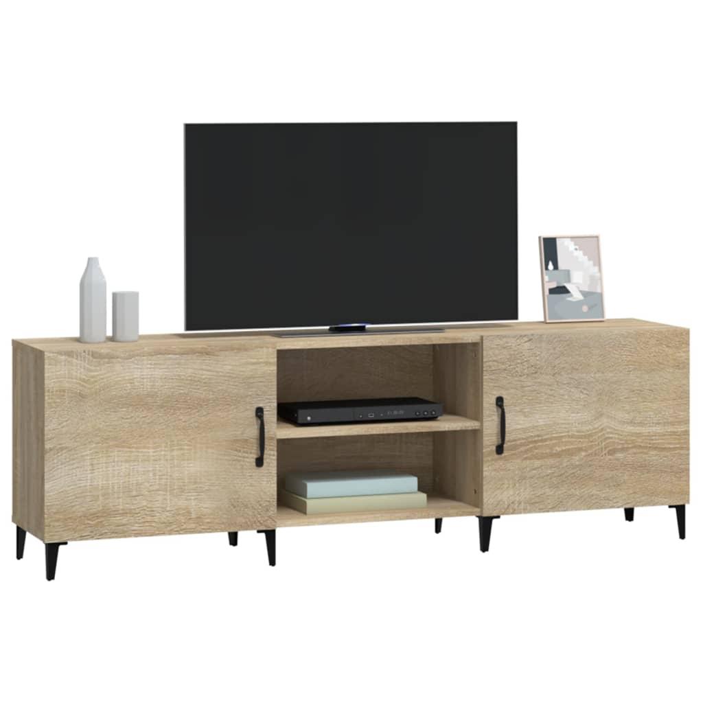 TV staliukas Televizoriaus spintelė, sonoma ąžuolo, 150x30x50cm, mediena
