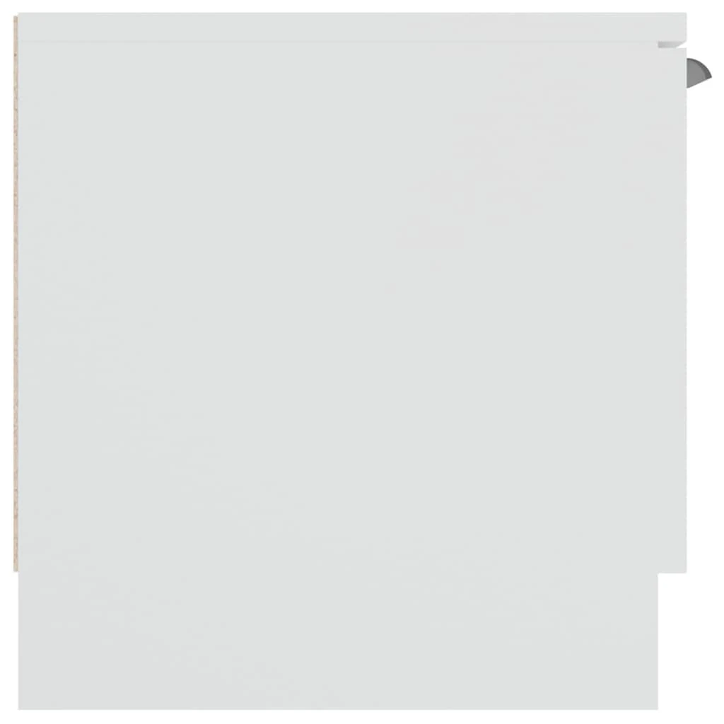 TV staliukas Televizoriaus spintelė, balta, 102x35x36,5cm, apdirbta mediena