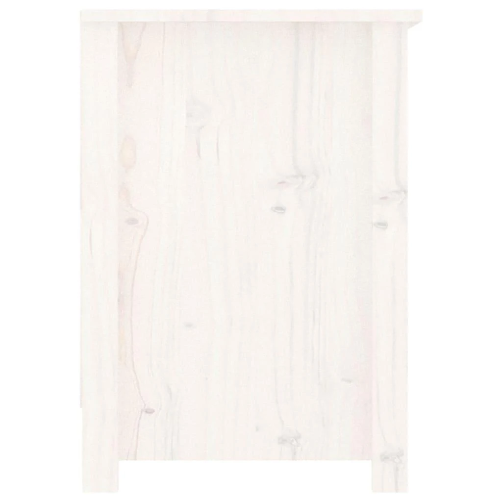 TV staliukas Televizoriaus spintelė, balta, 103x36,5x52cm, pušies masyvas