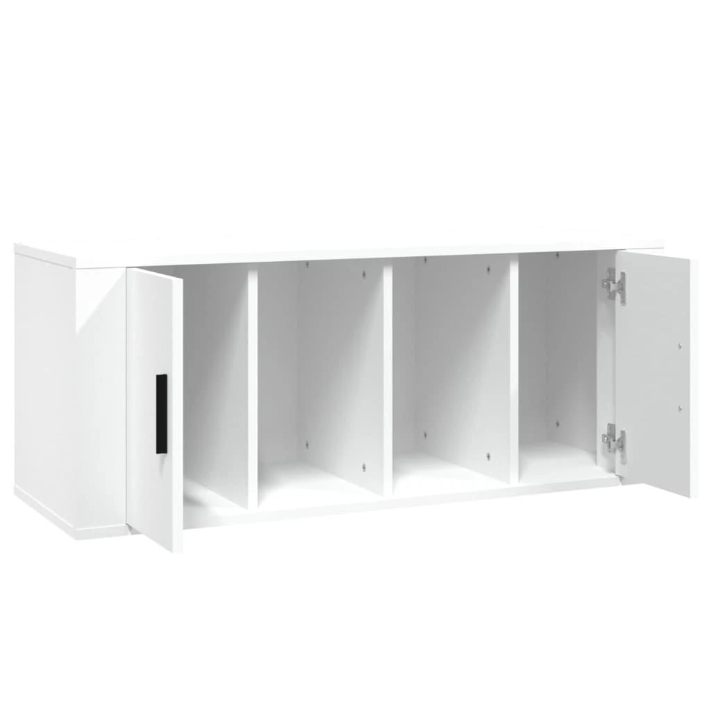 TV staliukas Televizoriaus spintelė, baltos spalvos, 100x35x40cm, mediena