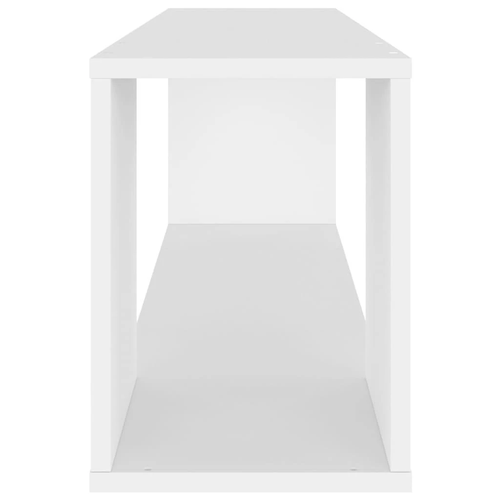Televizoriaus spintelė, balta, 100x24x32cm, apdirbta mediena