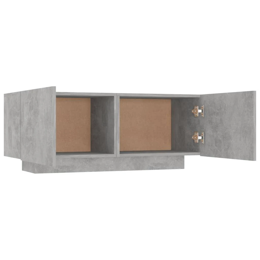 TV staliukas Televizoriaus spintelė, betono pilka, 100x35x40cm, mediena