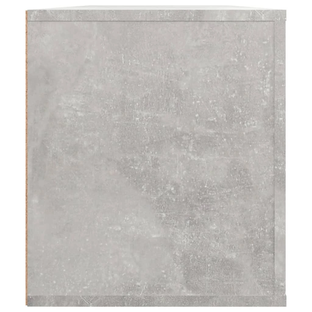 TV staliukas Televizoriaus spintelė, betono pilka, 100x35x40cm, mediena