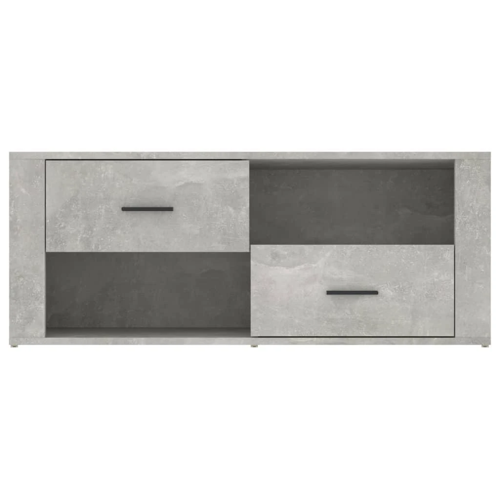 TV staliukas Televizoriaus spintelė, betono pilka, 100x35x40cm, mediena
